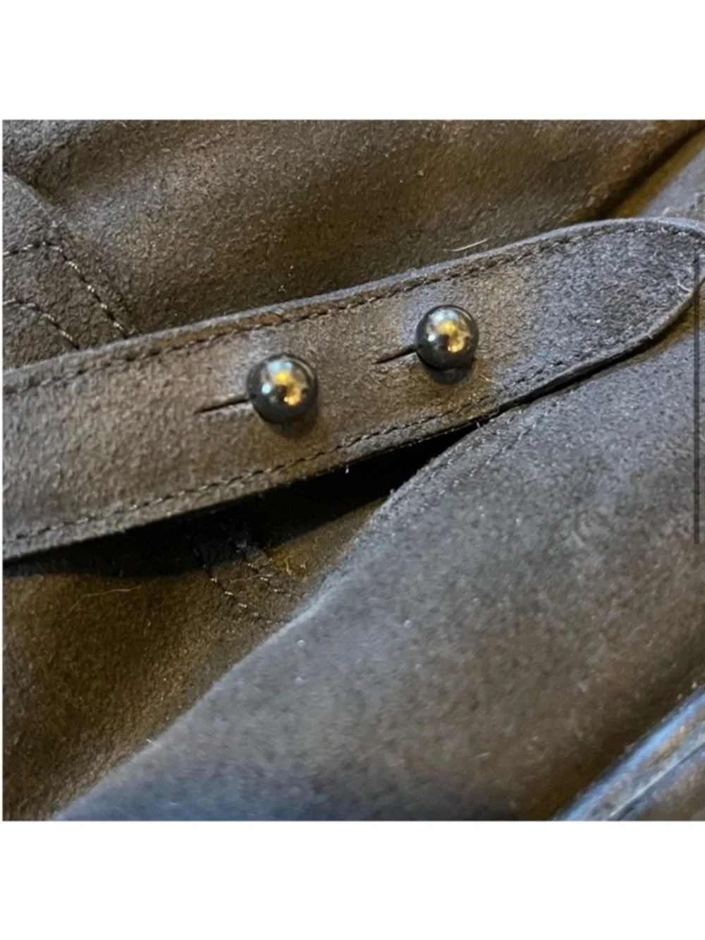 Rag & Bone Ashford Moto Booties in Asphalt Shearling gray leather and fur 8.5